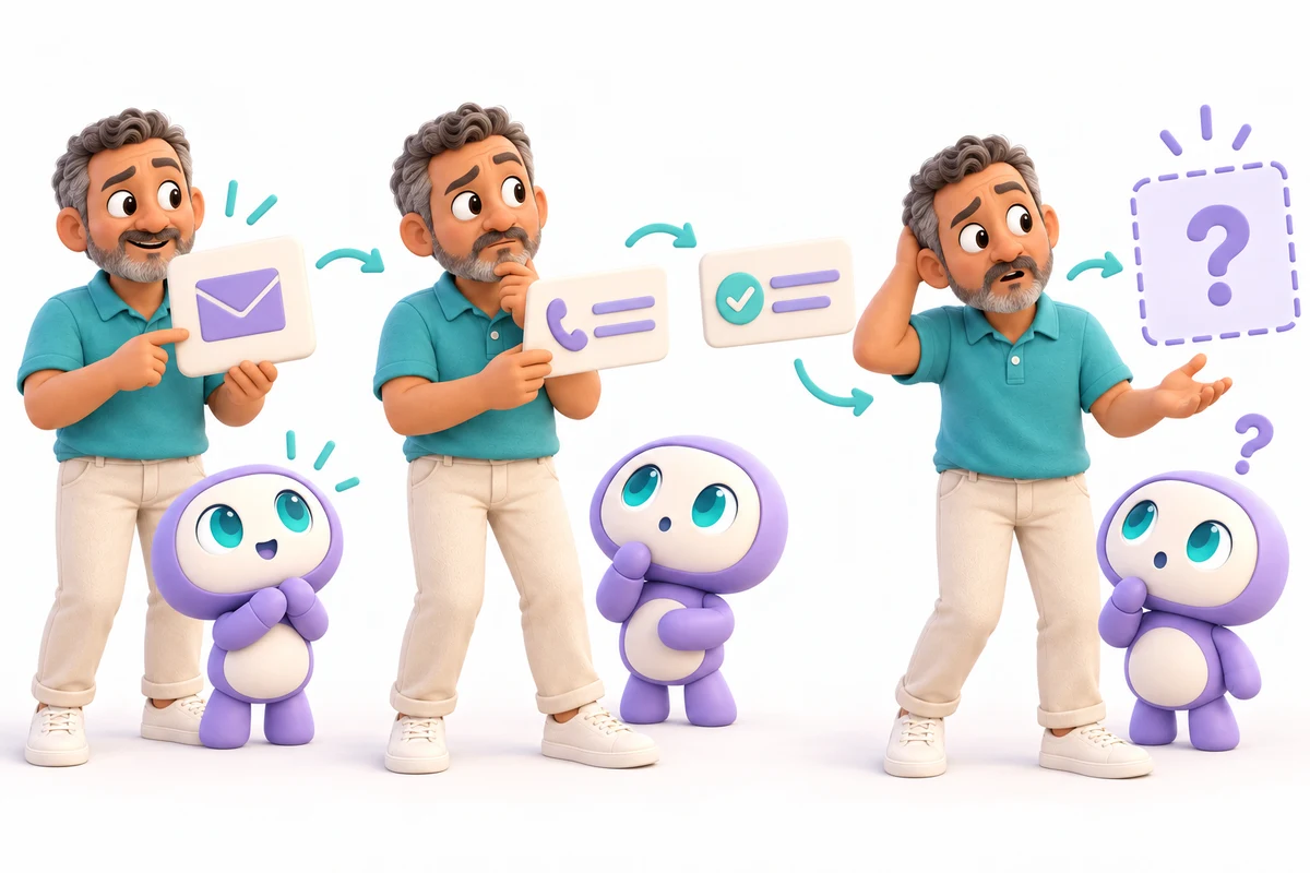 Chris and his lavender helper: Chris Has A Problem With Leads