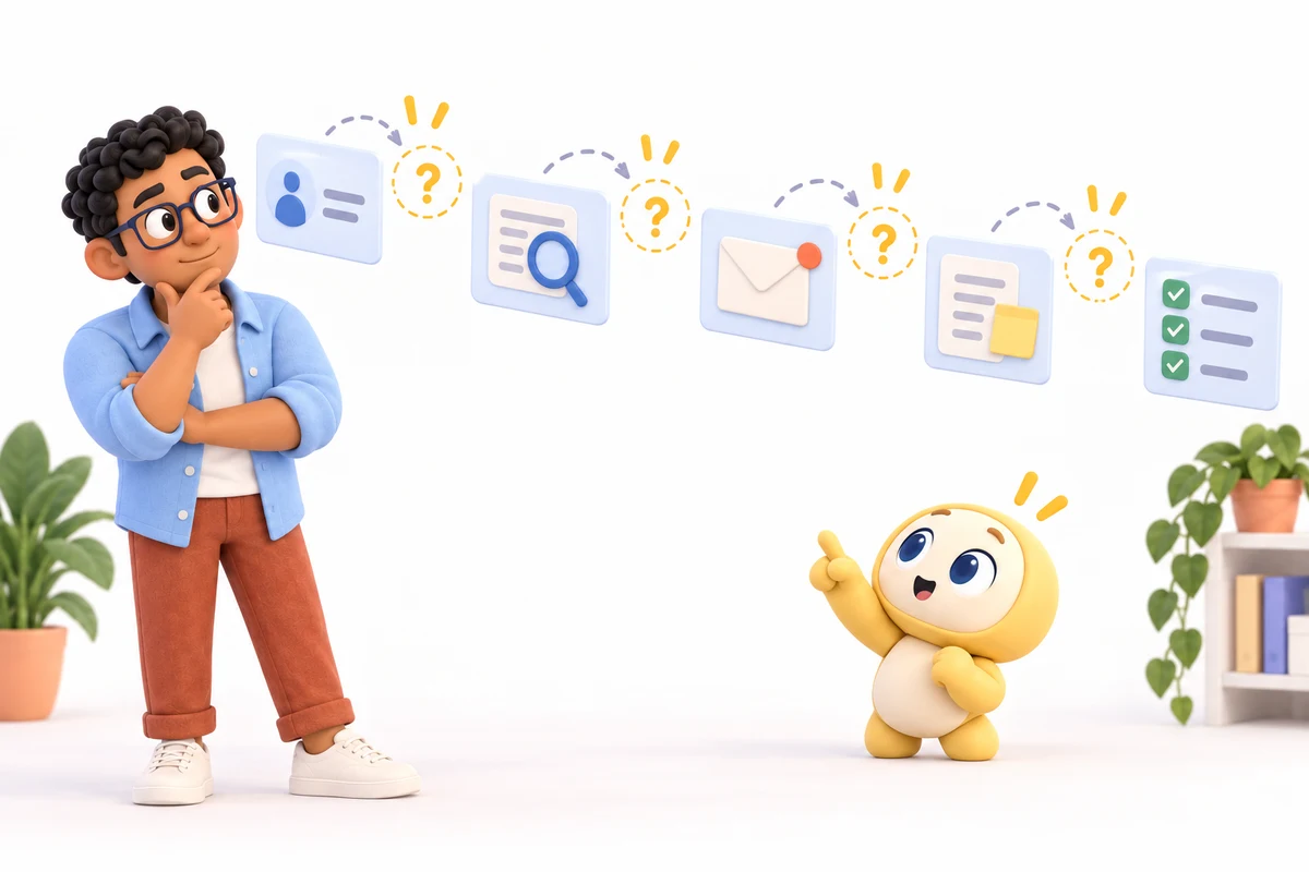 Sam and his yellow helper: This Makes Work Hard To Turn Into A Workflow