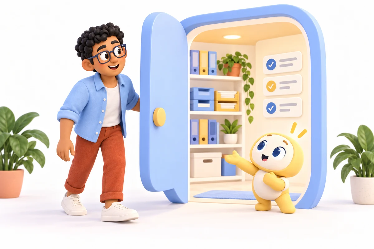 Sam and his yellow helper: The Chat Interface Can Become The Front Door